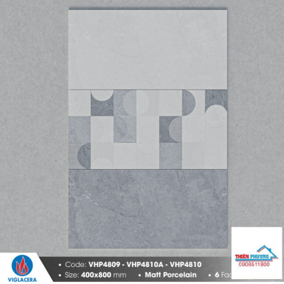 Gạch 40x80 đá mờ VHP4809 – VHP4810A – VHP4810