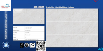 GẠCH GRANITE (40X80) VIGLACERA ASD-4865GP