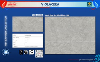 GẠCH GRANITE (40X80) VIGLACERA ASD-4868GM