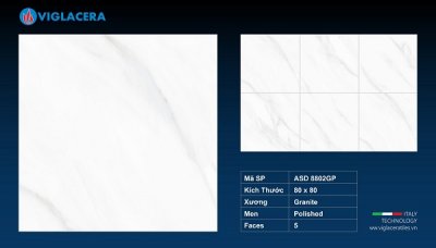 GẠCH GRANITE (80X80) VIGLACERA ASD 8802GP